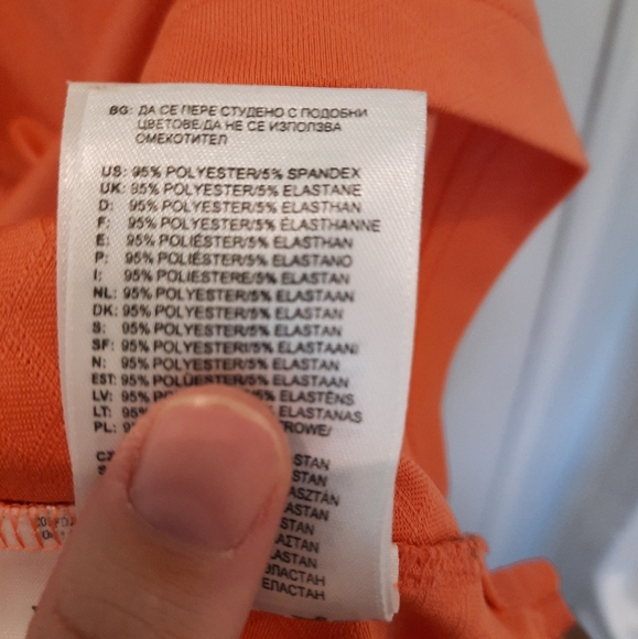 Adidas ⛳ Women's Coral Pink Golf Shirt, Size XL - Picture 9 of 10